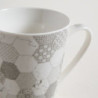 Mug De Porcelana Calcareo Grey 310 Ml (MSK) 11574