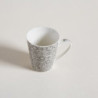 Mug De Porcelana Mosaico Grey 310 Ml (MSK) 11595