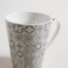 Mug De Porcelana Mosaico Grey 310 Ml (MSK) 11595