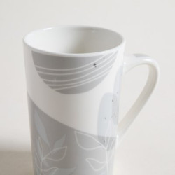 Mug De Porcelana Nature Grey 370 Ml (MSK) 11610