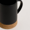 Mug Net Black Base De Corcho 410 Ml (MSK) 11671