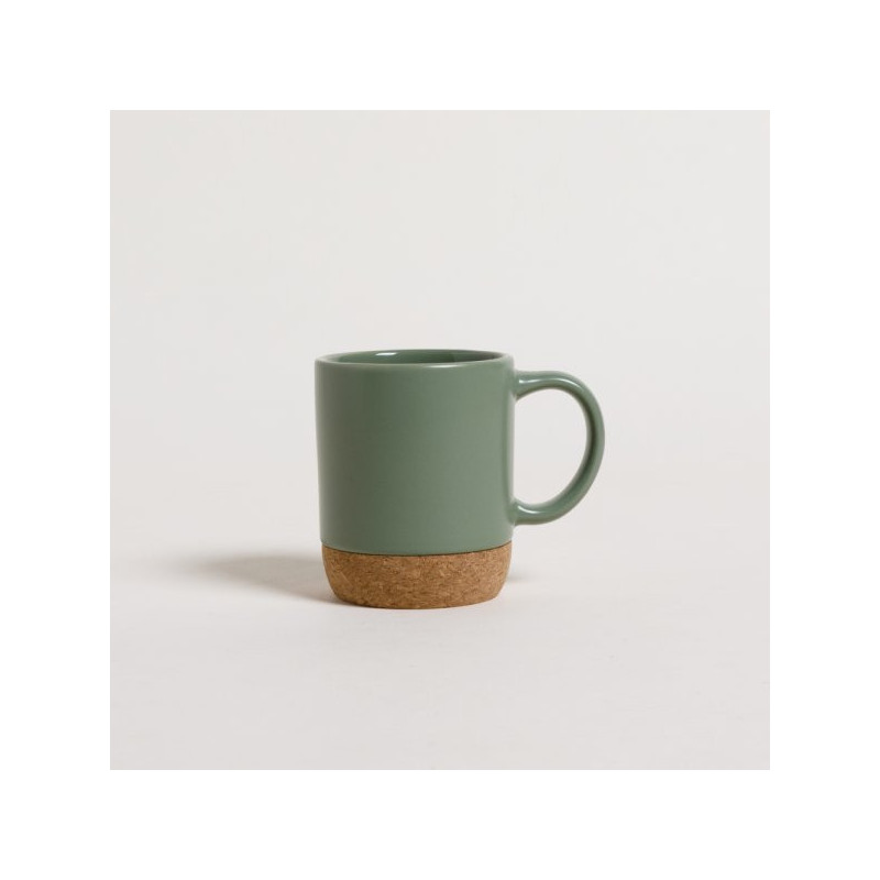 Mug Net Green Base De Corcho 190 Ml (MSK) 11672