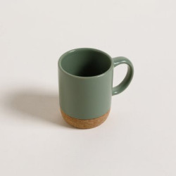 Mug Net Green Base De Corcho 190 Ml (MSK) 11672