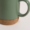 Mug Net Green Base De Corcho 190 Ml (MSK) 11672