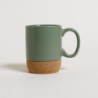 Mug Net Green Base De Corcho 400 Ml (MSK) 11673