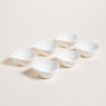 Set X 6 Copetineros De Porcelana Gota 9,5X4,5 Cm (MSK) 13541