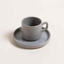 Taza Y Plato Net Granite 184 Ml (MSK) 14153