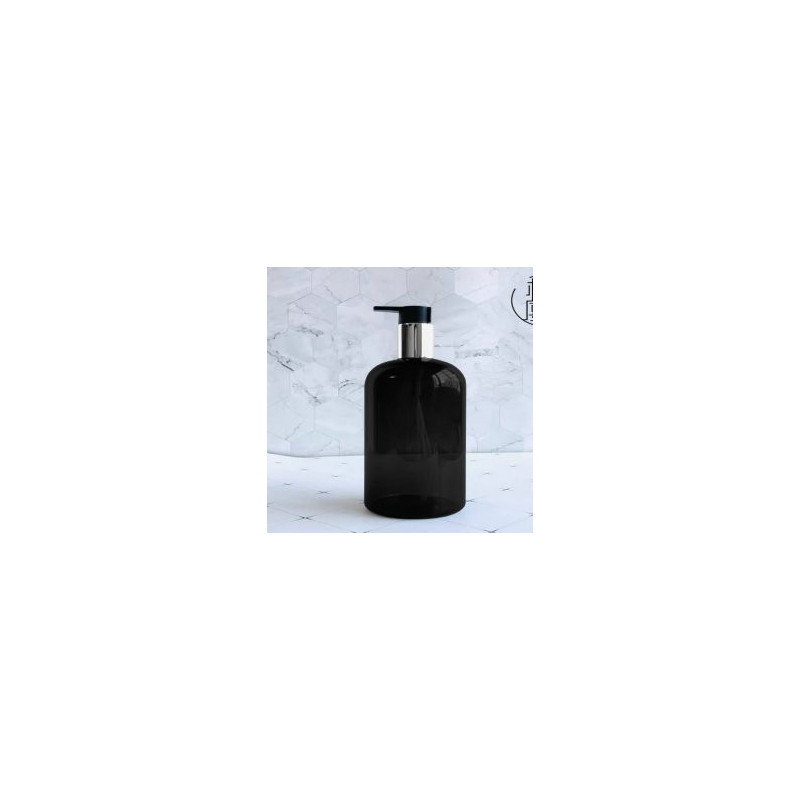 Dispenser De Jabón De Pvc Negro 500 Ml (BRK) 14934