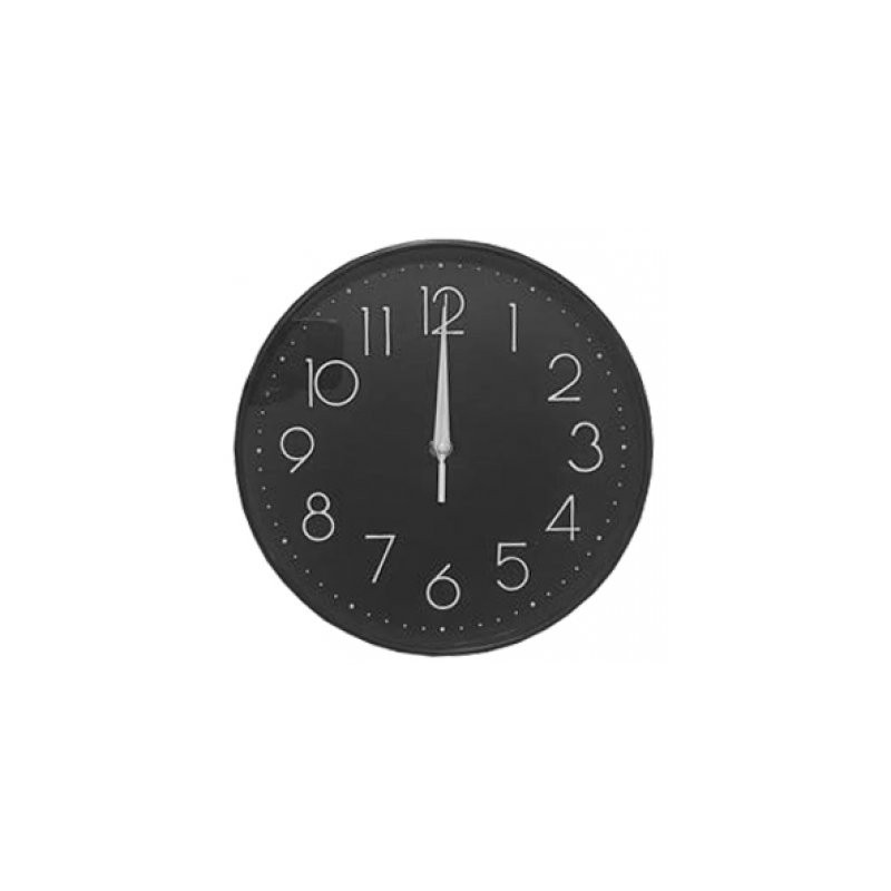 Reloj De Pared De Plástico 25 Cm (BRK) 14982