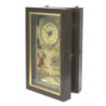 Cuadro con Portallave con Reloj 25X15 Cm (BRK) 9834