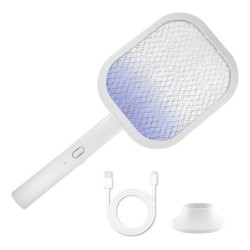 Raqueta Paleta Mata Moscas Mosquitos C/ Trampa