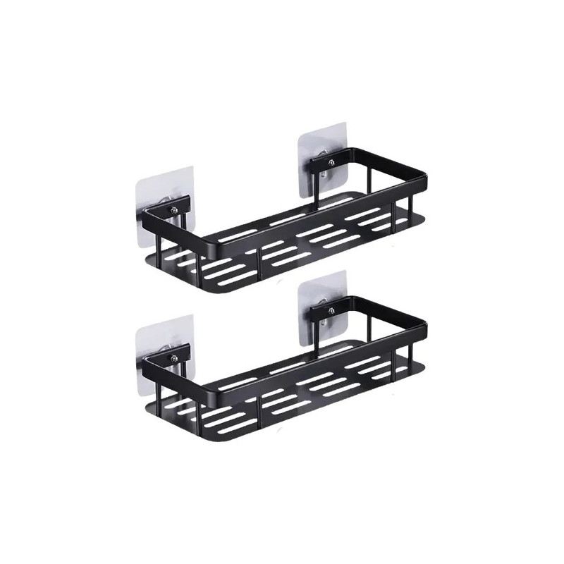 Pack x2 Estantes Repisas Adhesivos Ducha Baño