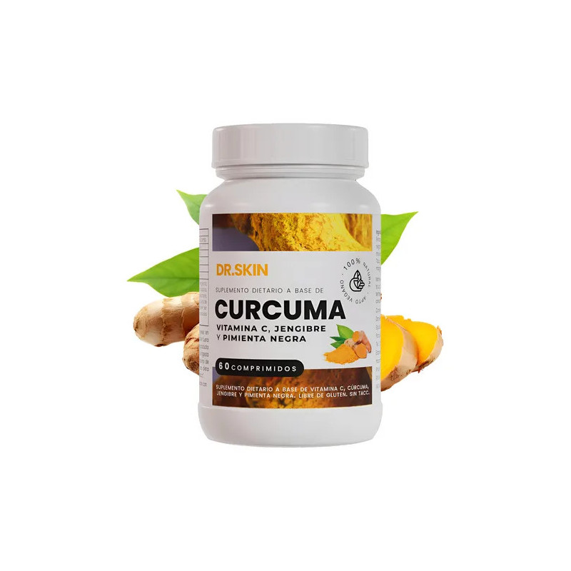 Cúrcuma Pimienta Negra Jengibre Dr Skin 60