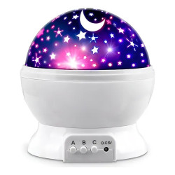 Velador Estrellas Luces Proyectores Luz Bola Pelot