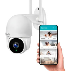 Camara Seguridad Exterior Ip Wifi App Audi