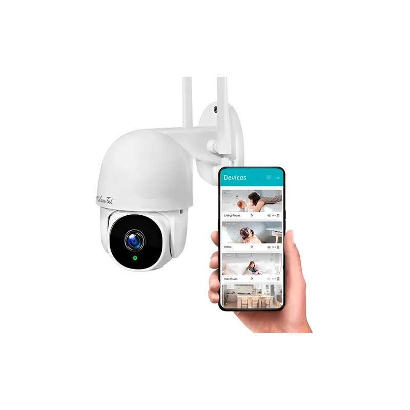 Camara Seguridad Exterior Ip Wifi App Audi