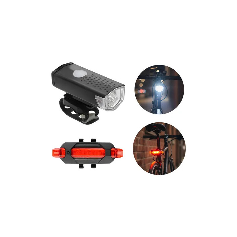 Luces Usb Led Seguridad Bici Dakota 2218