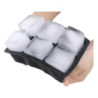 Cubetera Silicona Hielo Cuadrado Grande Molde Apto