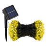 Luces Guirnalda Led Calida 20m Solares Exterior