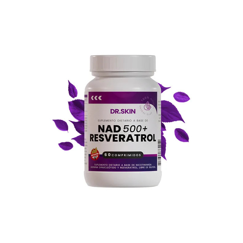 Nad Resveratrol Dr Skin 60 Comprimidos Rejuvenecé
