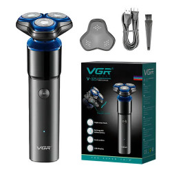 Afeitadora Eléctrica Hombre Shaver Vgr V-325 Recar