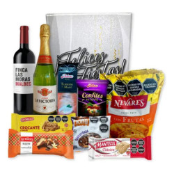 Caja Navideña Navidad Blanca - 9 Productos