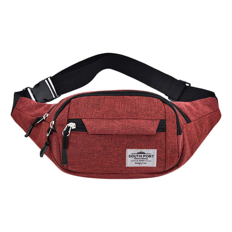 Riñonera Unisex Bandolera Porta Celular Tarjeta X4