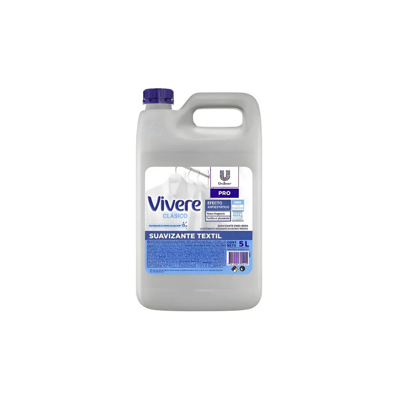 Suavizante Ropa Textil Pro Antiestático X5 L