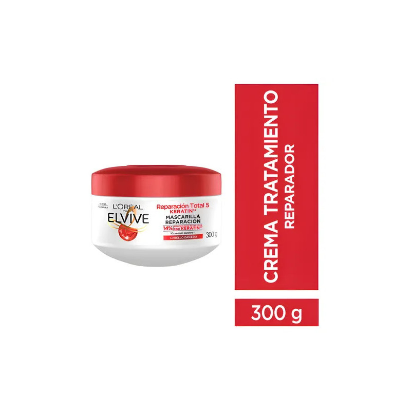 Crema Tratamiento RT5 Keratin Elvive Loreal Paris