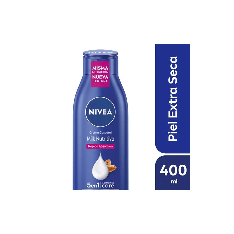 Crema Corporal NIVEA Milk Nutritiva 5 1