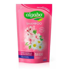 Shampoo Algabo Repuesto Brillo Manzanilla Magnolia