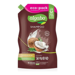 Shampoo Suavidad Coco Leche Repuesto Ecopack 930ml