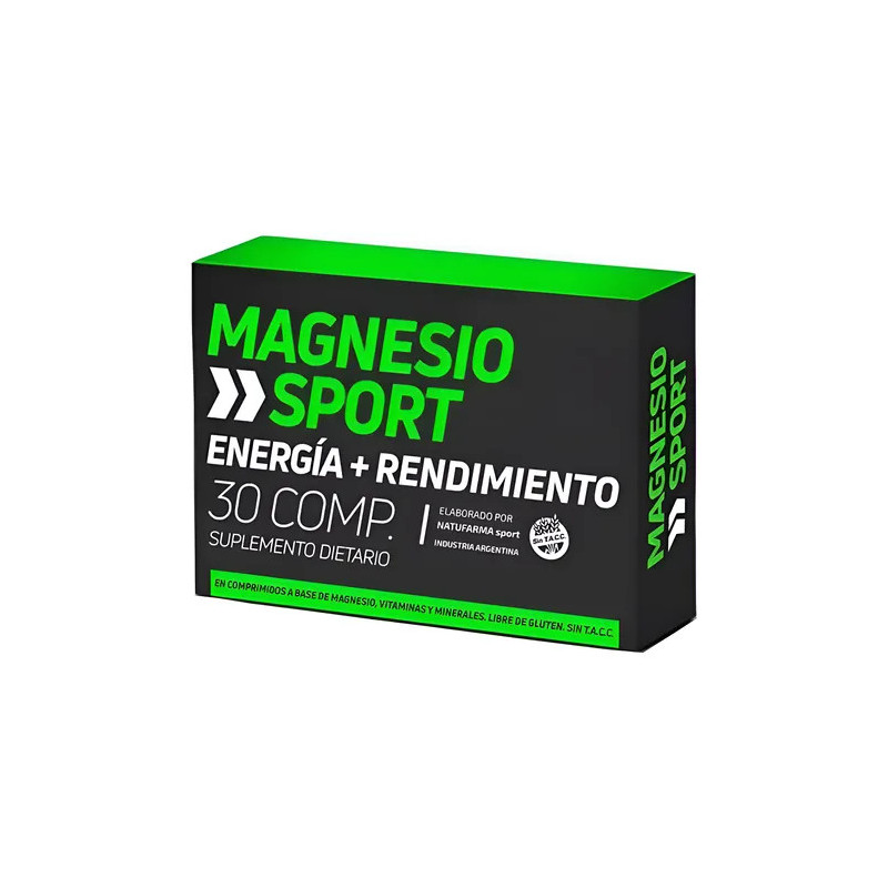 Magnesio Sport Natufarma X 30 Comprimidos Sin