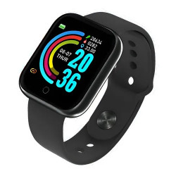 Reloj inteligente Smartwatch D20 Bluetooth Negro