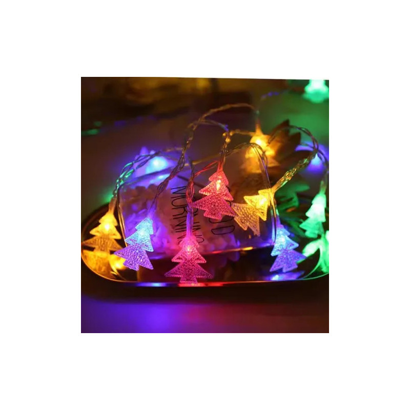 Guirnalda Luces Navidad Arbolito Pino 5metros 28lu