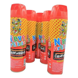 Nieve Artificial Espuma Carnaval X6 -cienfuegos