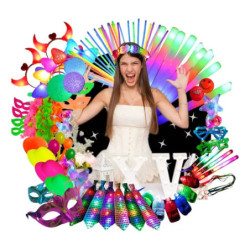 Combo Fiesta 15 Cotillón Luminoso 245art 100/120