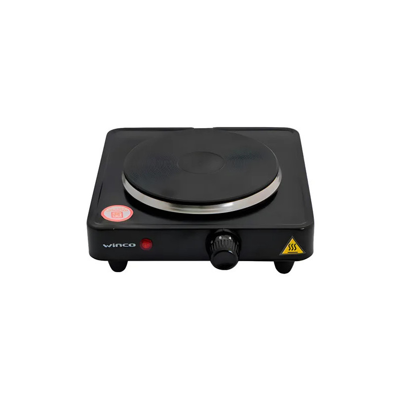 Anafe Electrico Winco W40 negro