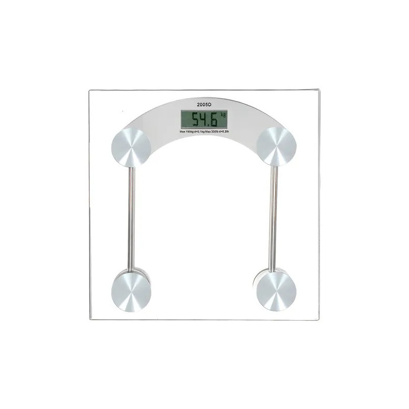 Balanza Digital Home Vidrio 150kg Cuadrada 30cm