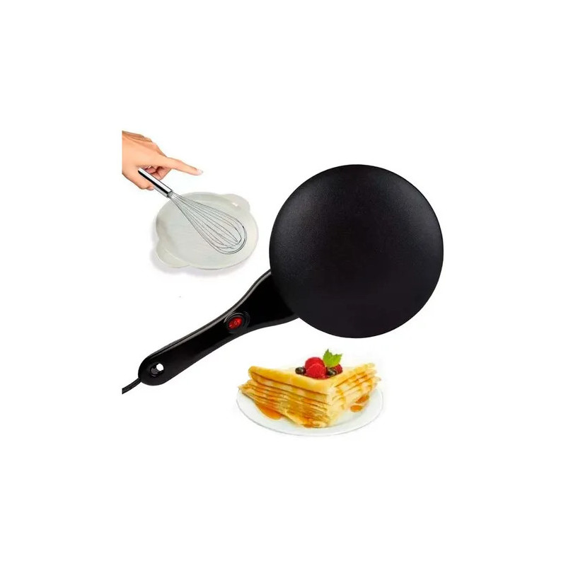 Panquequera Eléctrica Base Antiadherente Crepes Bo