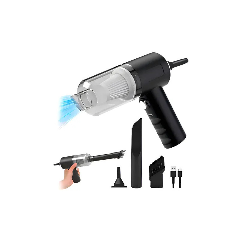 Mini Aspiradora Sopladora Portátil Usb Recargable