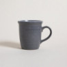 Mug Granito Negro Con Borde Blanco 530Ml (MSK) 11650