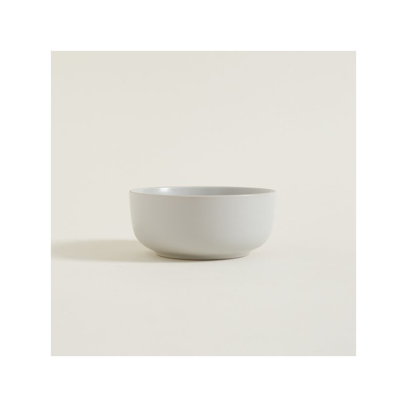 Bowl Chenini Gris Borde Natural 14Cm (MSK) 9038