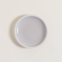 Plato De Postre Charles Gris Con Borde Blanco 20,5Cm (MSK) 12121