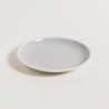 Plato Playo Charles Gris Con Borde Blanco 27,5Cm (MSK) 12291