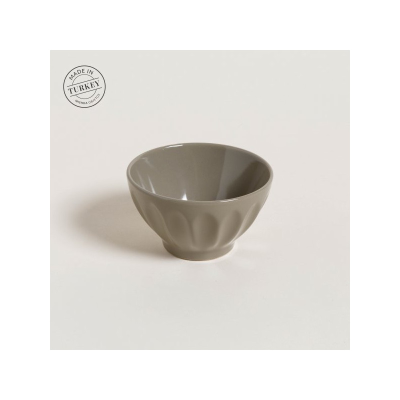 Bowl Efeso Grey 12Cm 390Ml (MSK) 9170