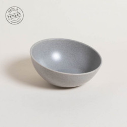 Bowl Oval Isparta Granite 18X9Cm (MSK) 9237