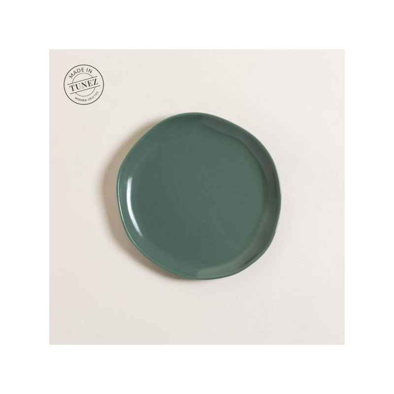 Plato De Postre Gabes Green 21Cm (MSK) 12153