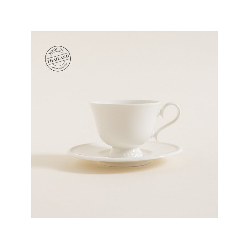 Taza Y Plato Luxe 250Ml (MSK) 14146