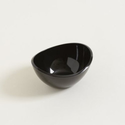 Bowl Acrilico Gla Glas Black 17X14X8Cm (MSK) 8994